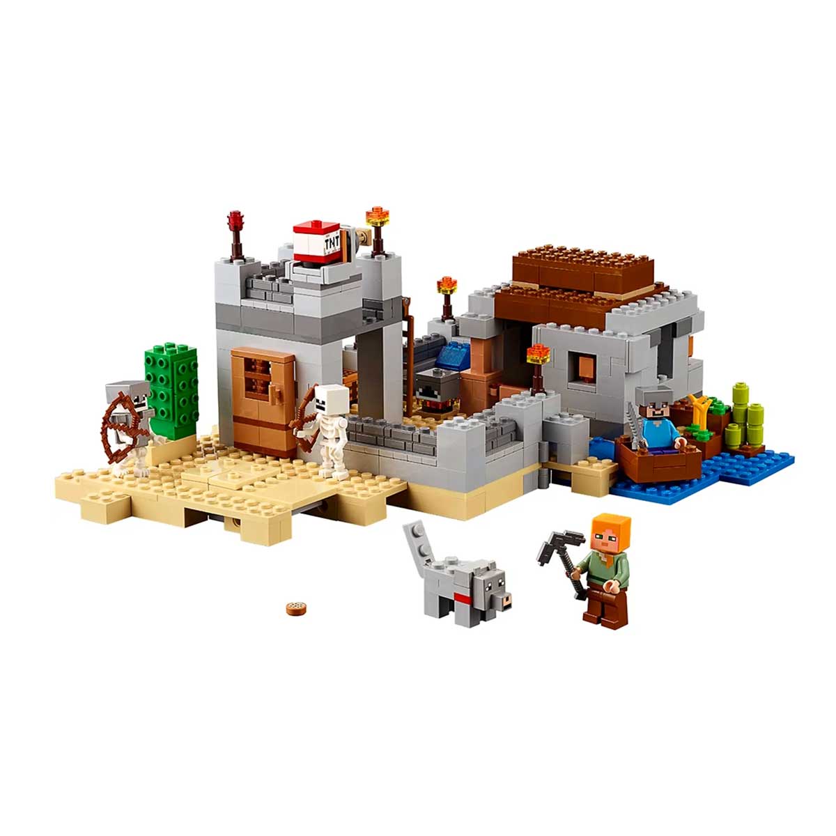 لگو ماینکرافت پایگاه بیابانی The Desert Outpost مدل 10392