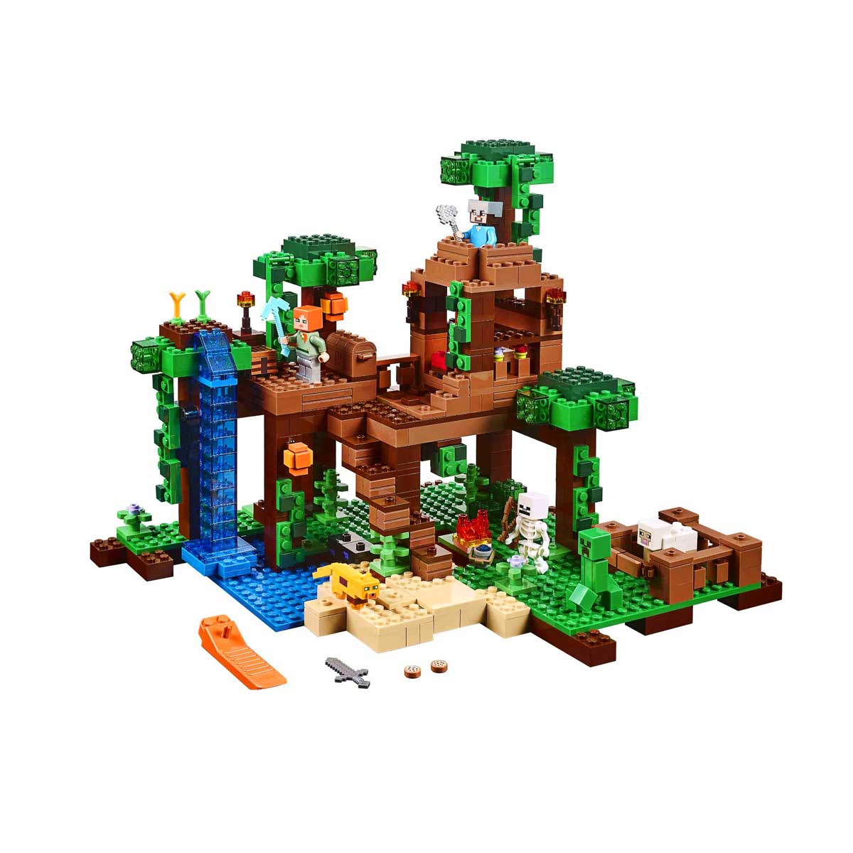 لگو ماینکرافت خانه درختی جنگلی The Jungle Tree House مدل 10471