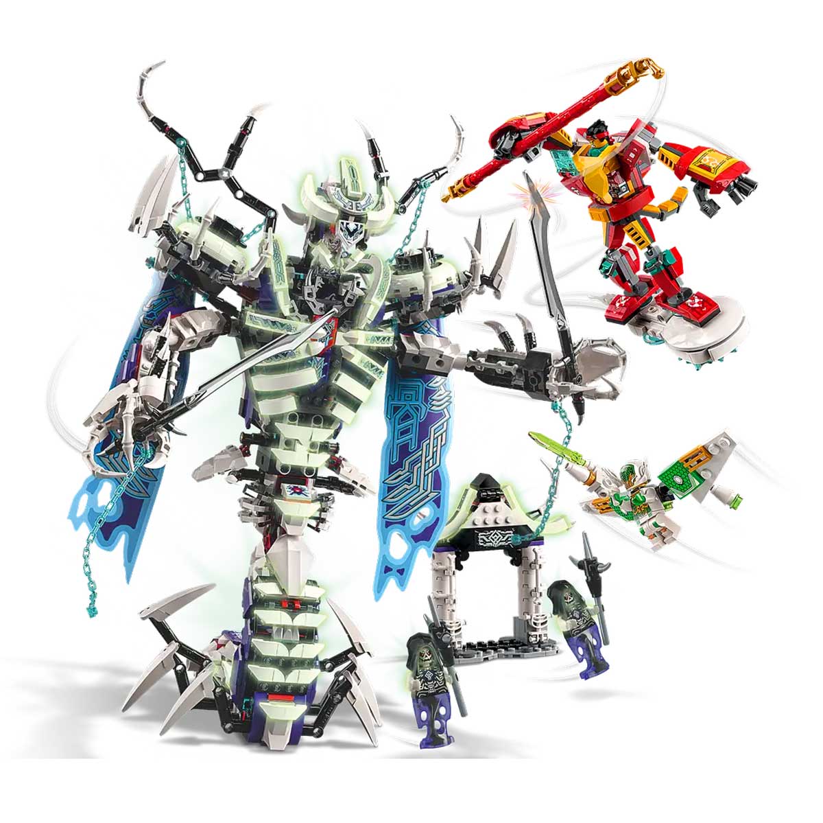 لگو مانکی کیدز The Bone Demon مدل 60130